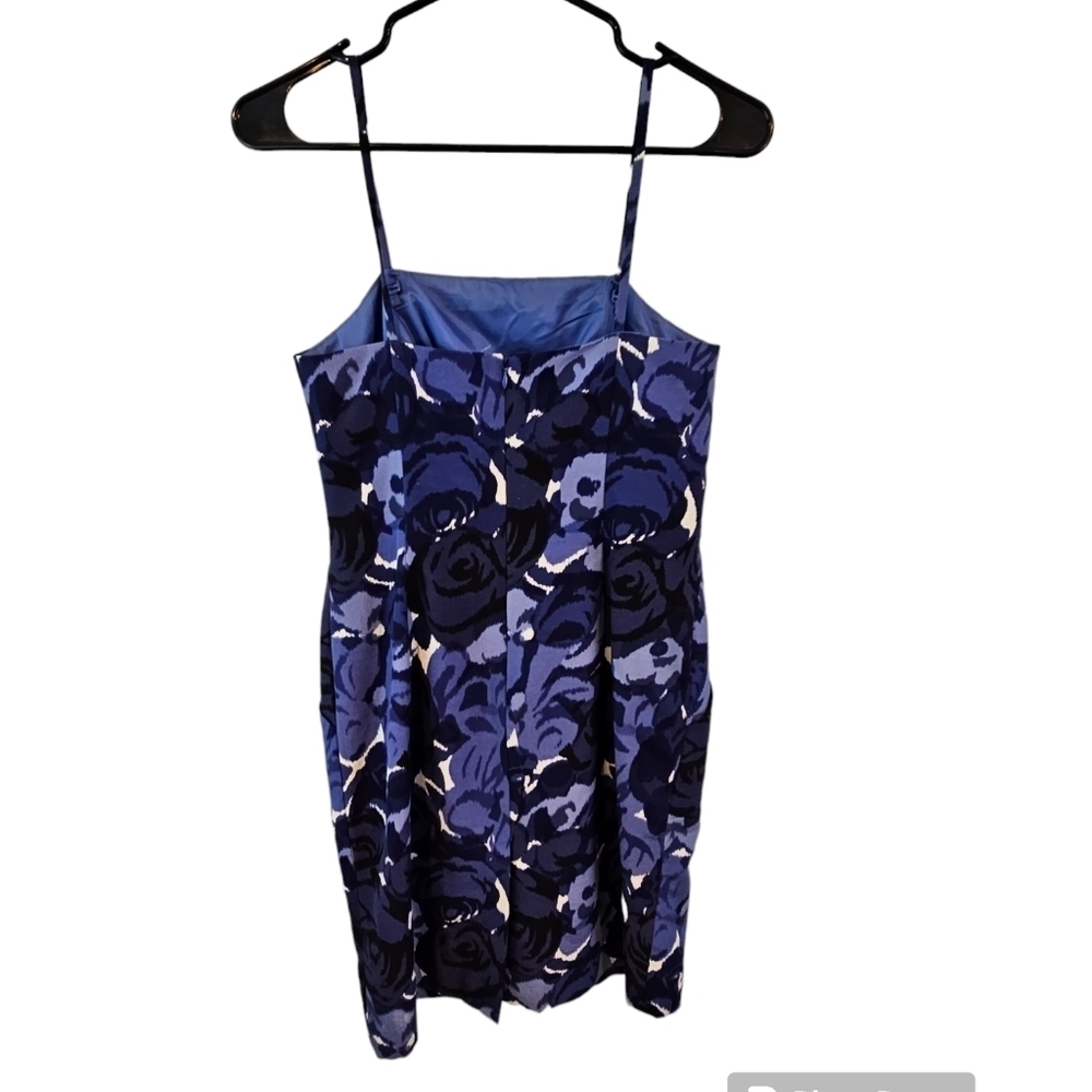 3/$25 Ann Taylor Size 2P Blue Purple Dress Day to Night - Picture 4 of 6